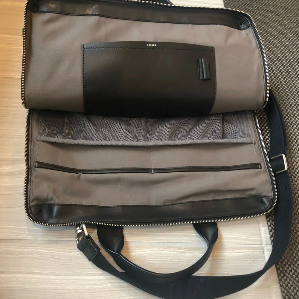 Skagen soft sided labtop briefcase